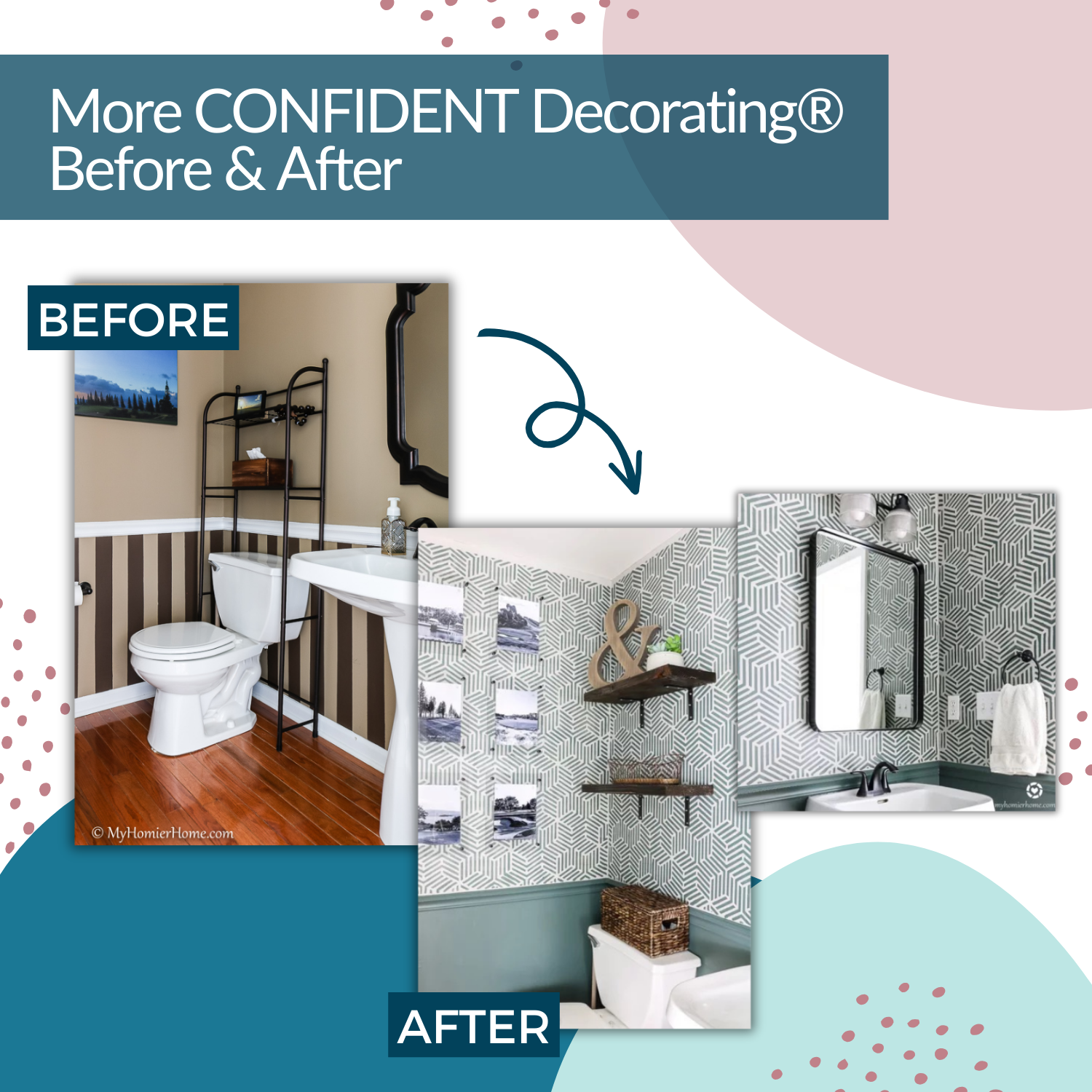 Experience a stunning room makeover inspired by My Homier Home&
