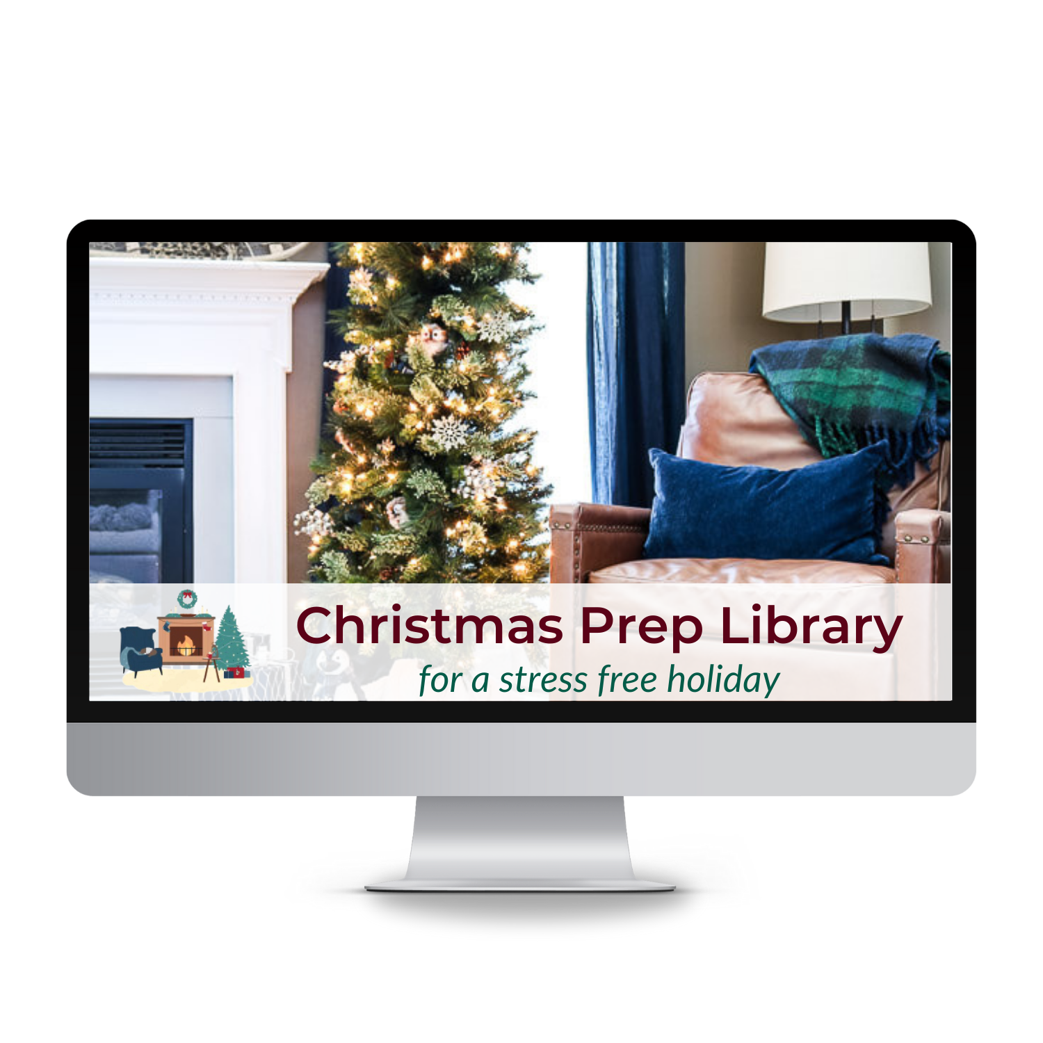 My Homier Home Christmas Prep Library for stress-free holiday hosting.